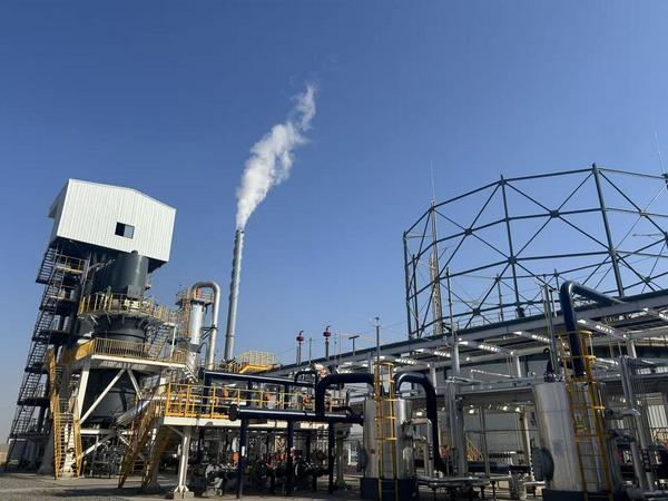 新业能化公司厂区内VOCs火炬气回收装置