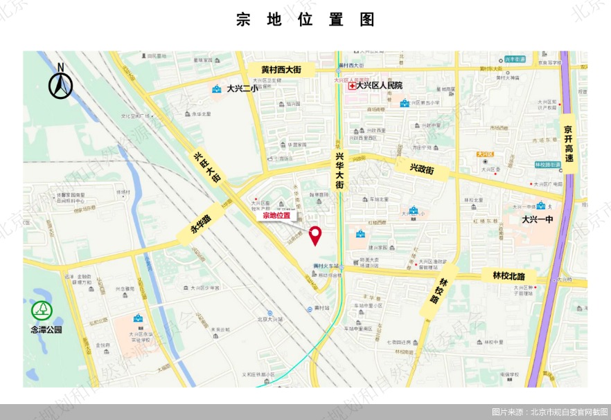 图片来源：北京市规自委官网截图