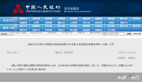 来源：央行