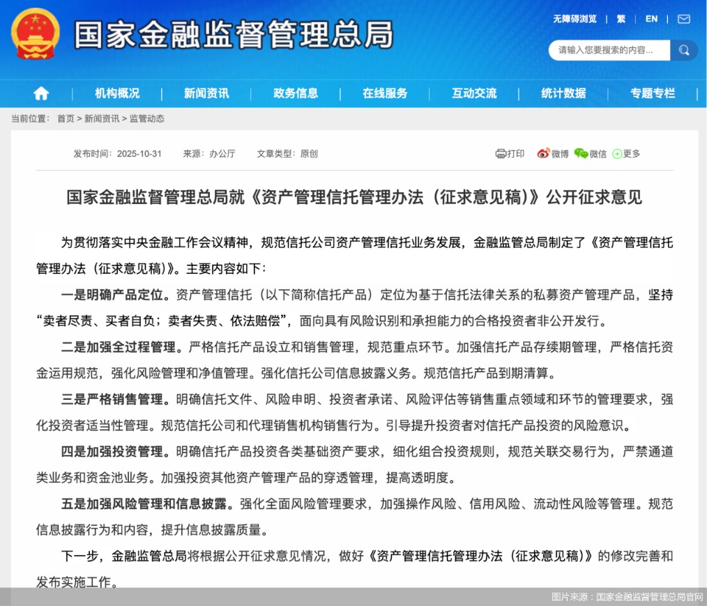 图片来源:国家金融监督管理总局官网