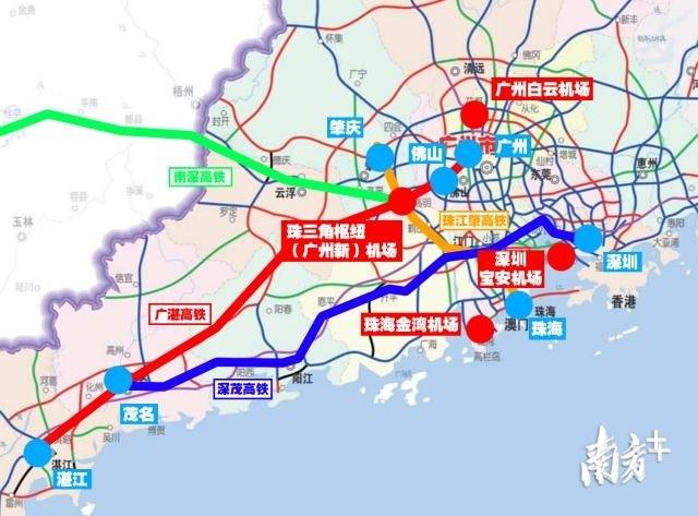 珠三角枢纽(广州新)机场区位图 珠三角枢纽(广州新)机场区位图