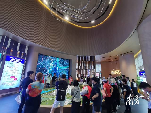 访客来自湾区各地，以港澳及广深地区为主。