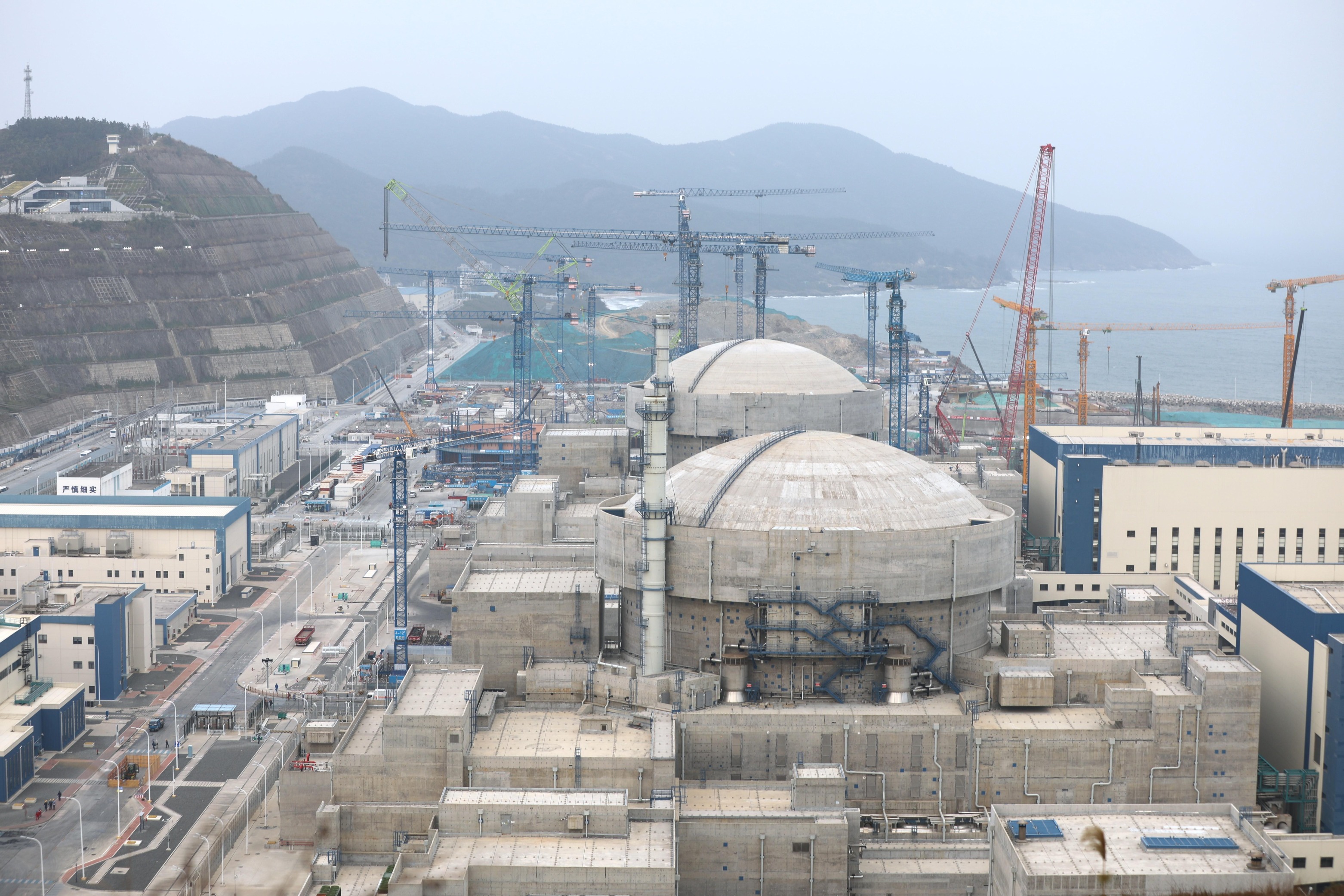 太平岭核电项目建设现场