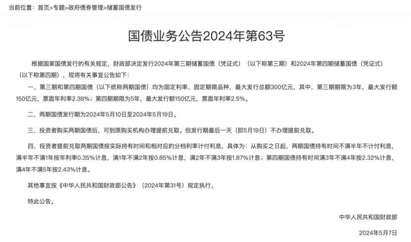 今年以来,随着部分商业银行跟进下调存款利率,国债利率已高于同期