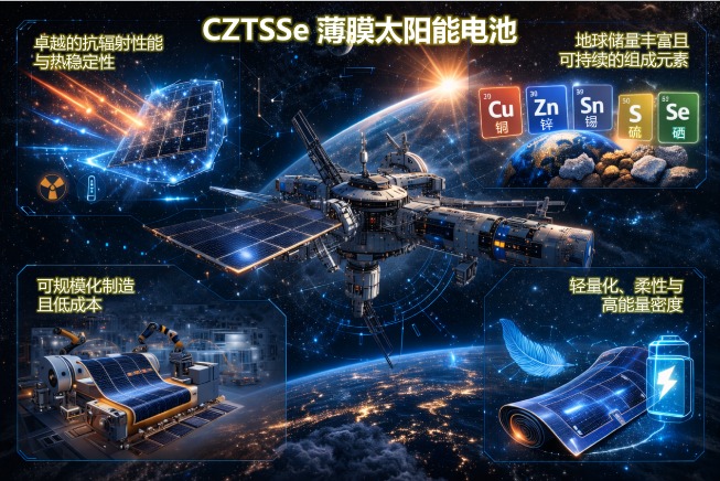 新型薄膜光伏领域获重要突破 光电转换效率提升至16.6%