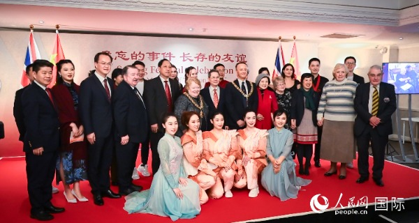 活动现场。人民网