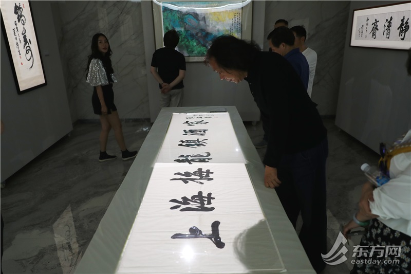 北虹桥美术馆举办刘海粟夏伊乔书画作品展,回首神仙眷侣的艺术人生