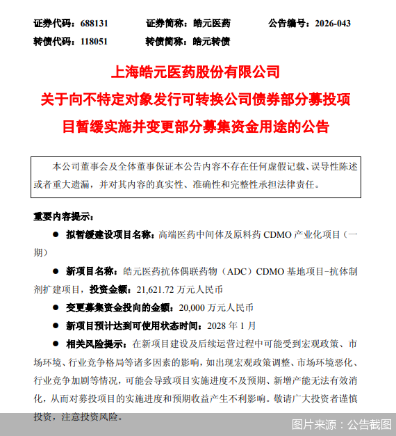 图片来源：公告截图