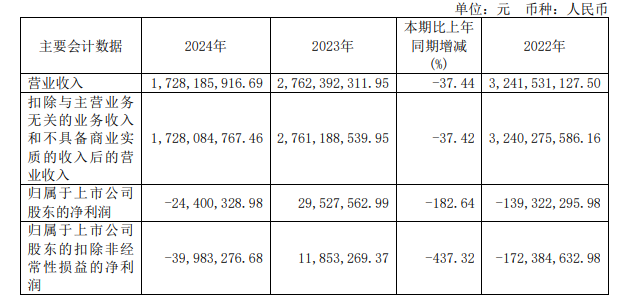 2024年财报截图