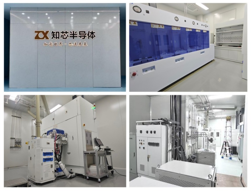 硅锗专用流片线。受访者供图