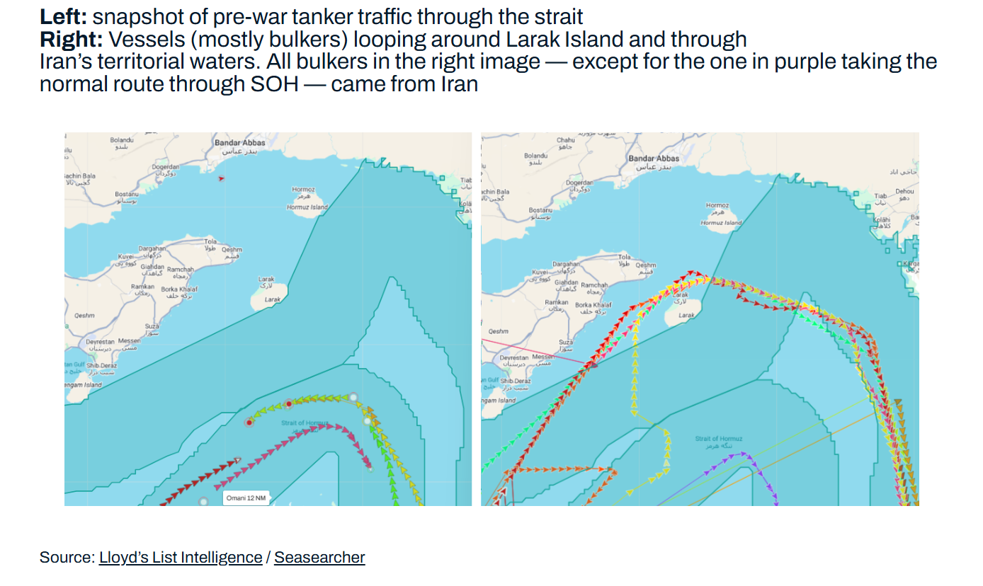 一艘泰国油轮安全穿行霍尔木兹海峡 释放“非敌对船只”有限放行信号