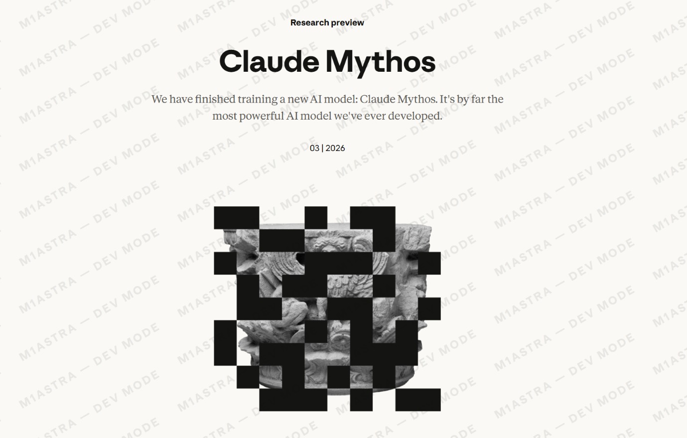 Anthropic“神话”模型意外曝光 网络安全板块应声下跌 华尔街：看不懂