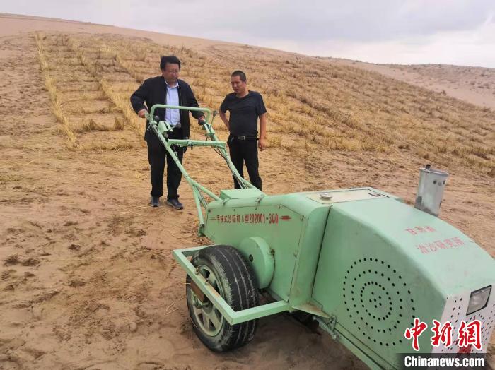 徐先英以沙为伴与沙共舞