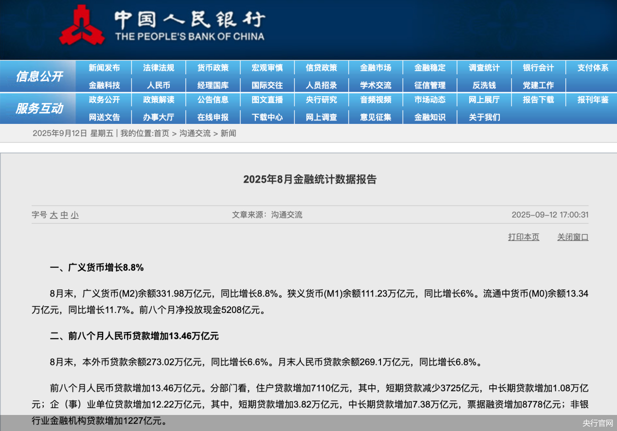 央行官网