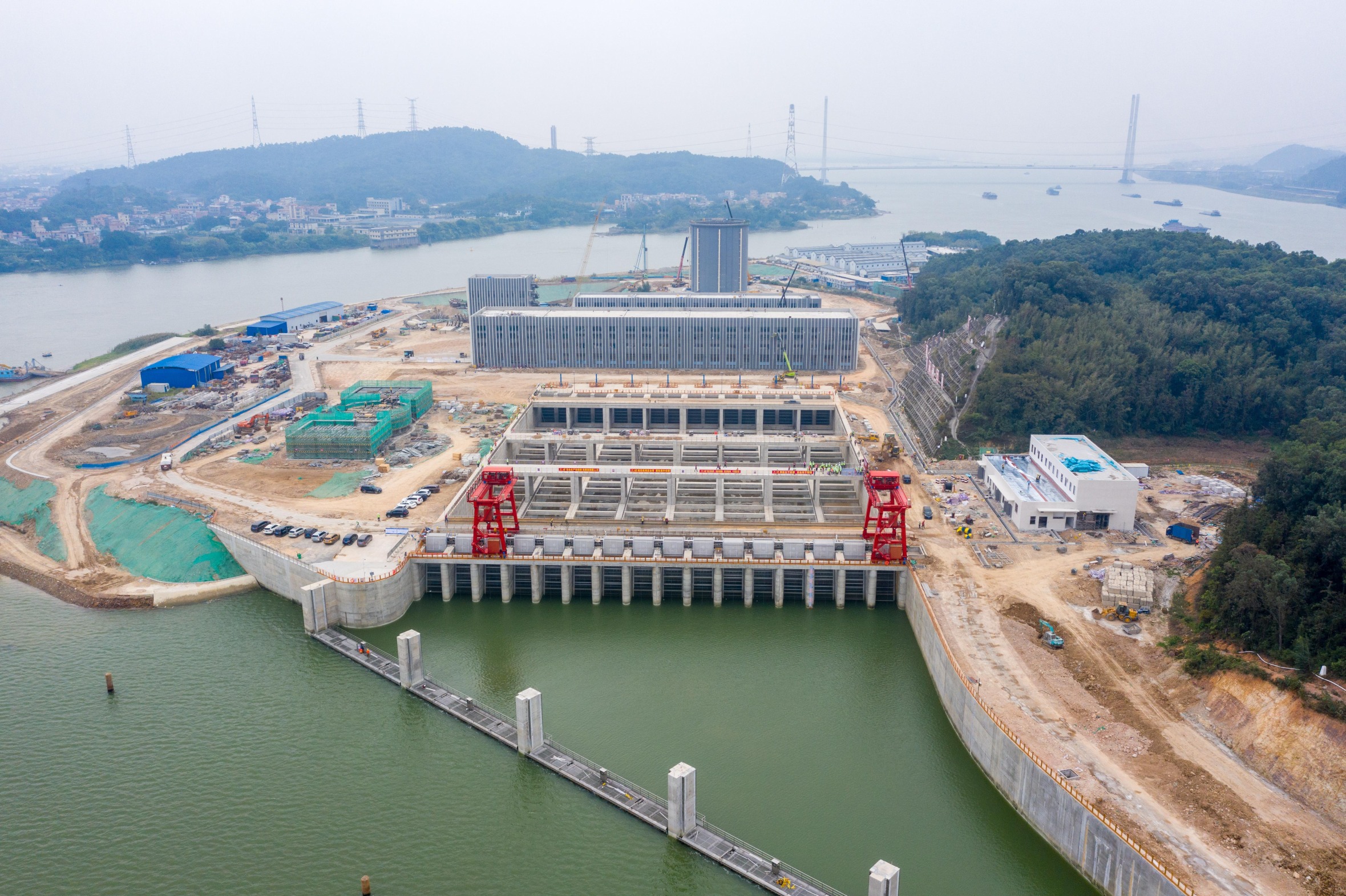 首台机组启动试运行!珠三角水资源配置工程正式开启分段试通水进程