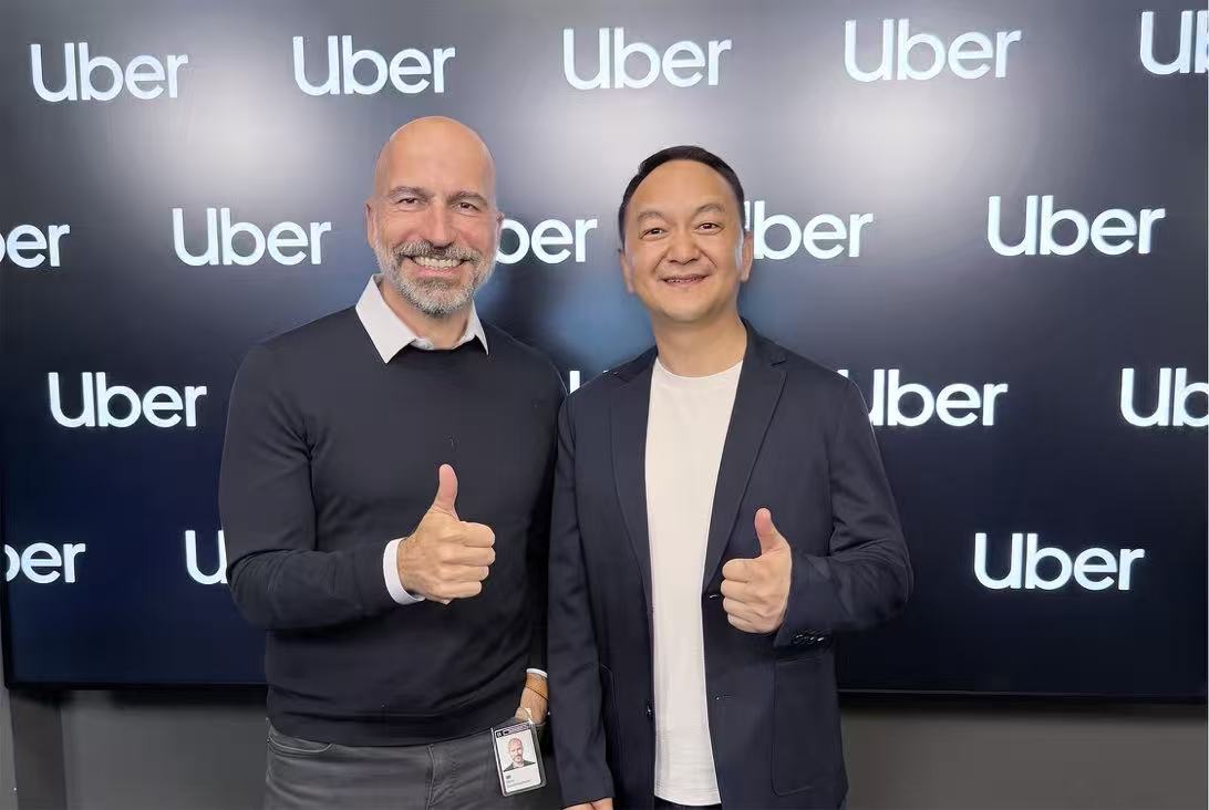 小马智行创始人兼CEO彭军与Uber 