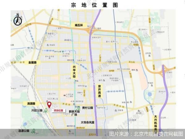 图片来源：北京市规自委官网截图