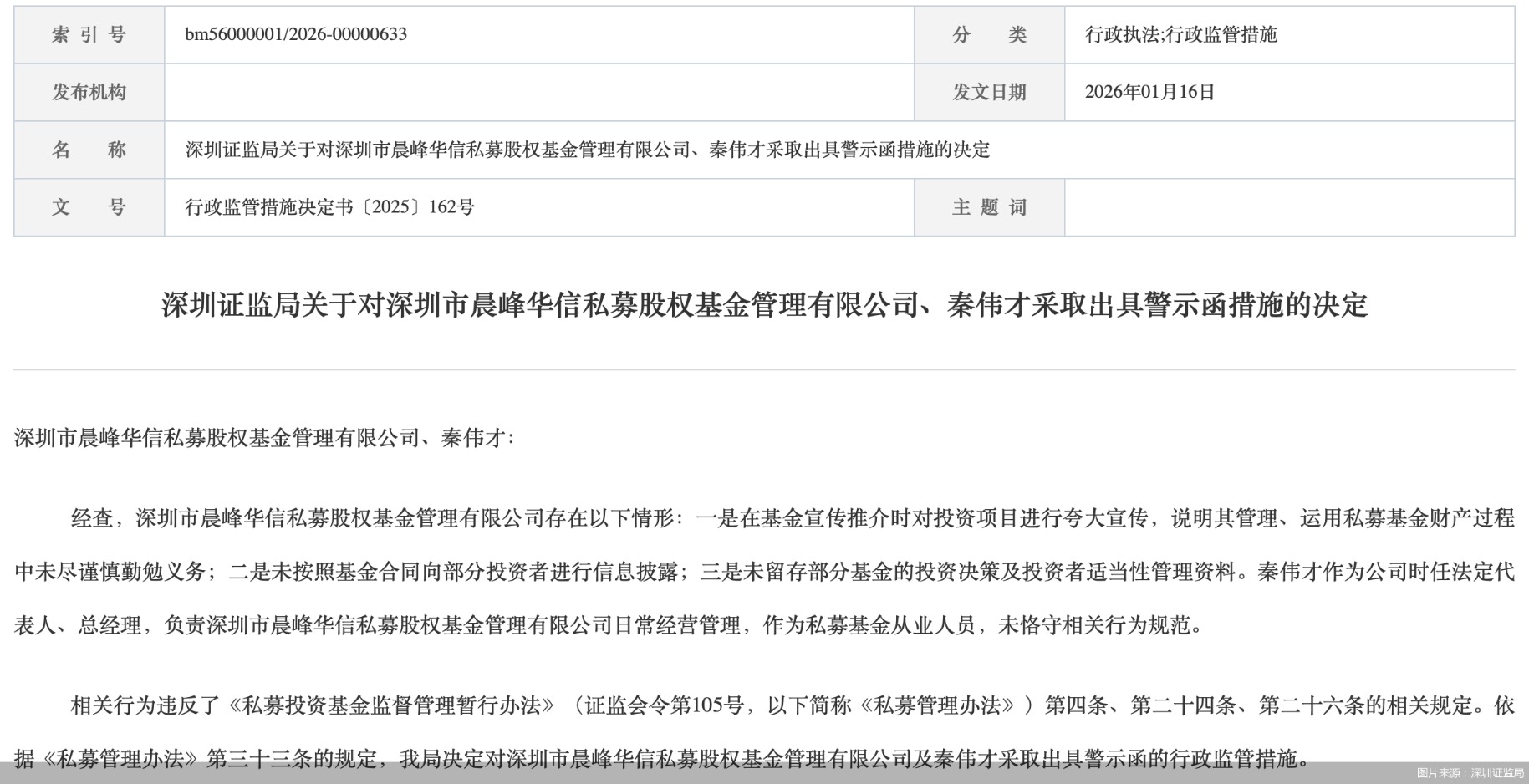 图片来源：深圳证监局
