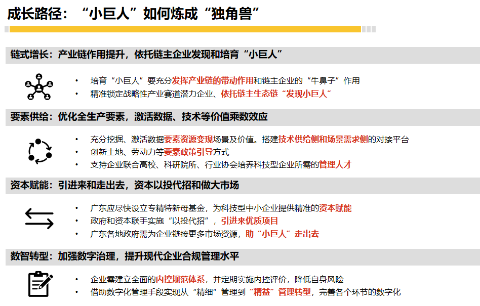 《广东专精特新小巨人成长手册》报告截图