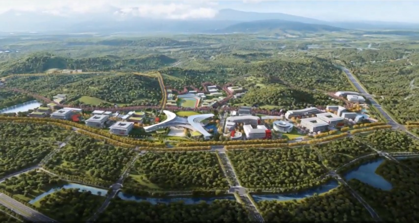 南京大学仙林校区二期效果图