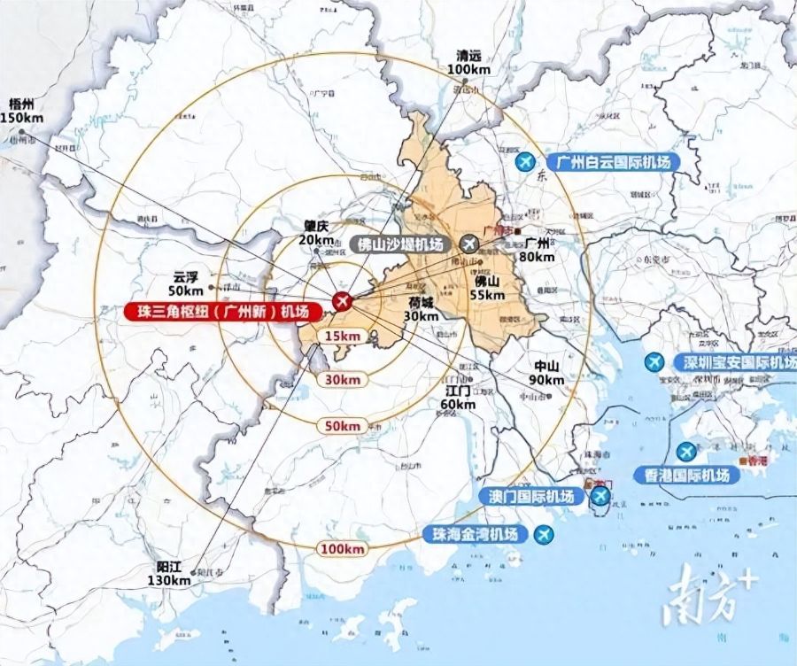 广州新机场重塑新格局：大湾区“西进”，珠西制造“升级”