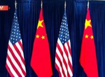 习近平同美国总统特朗普会晤开始