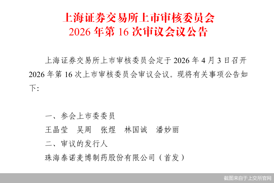 截图来自于上交所官网