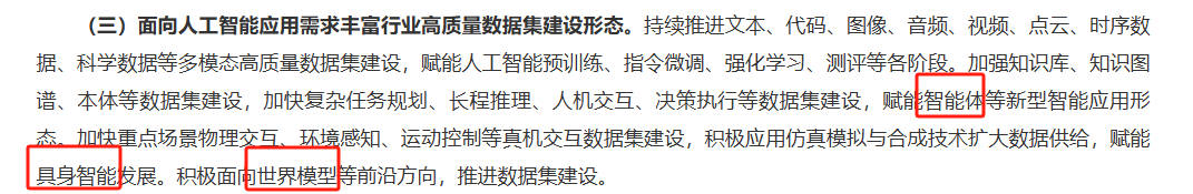 国家层面首次系统性部署 高质量数据集成物理AI时代“新石油”