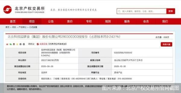 图片来源:北京产权交易所官网截图