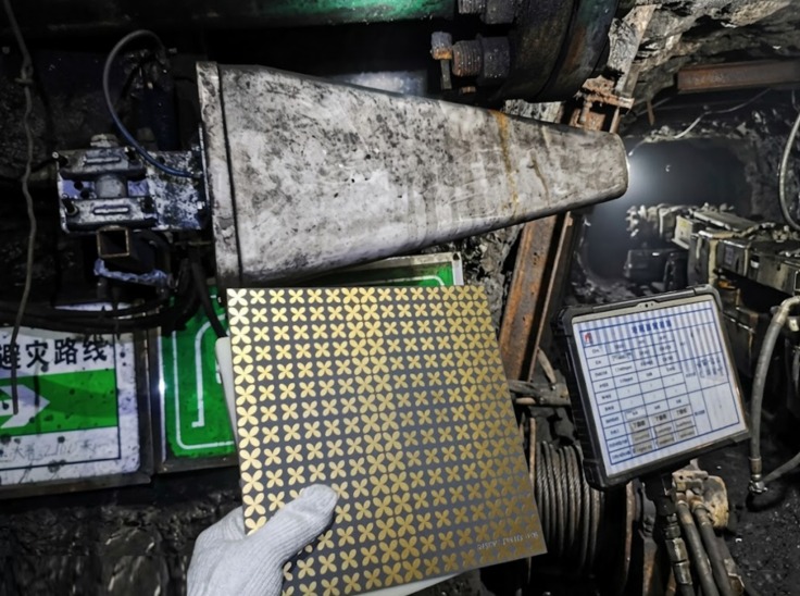 流萤在地下矿井实测