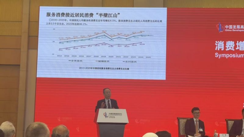 国务院发展研究中心原副主任王一鸣：服务消费是内需不足关键因素，十五五将迎发展最迅猛期｜快讯