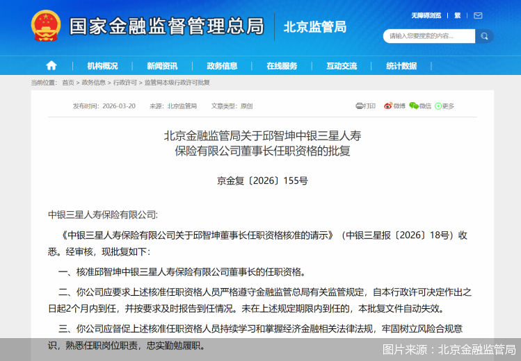 图片来源：北京金融监管局