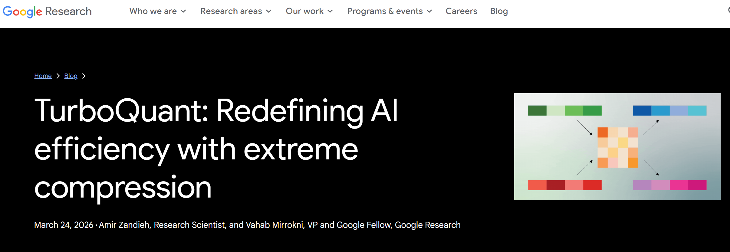 谷歌新算法声称能“6倍压缩KV缓存” 美股存储板块承压走弱