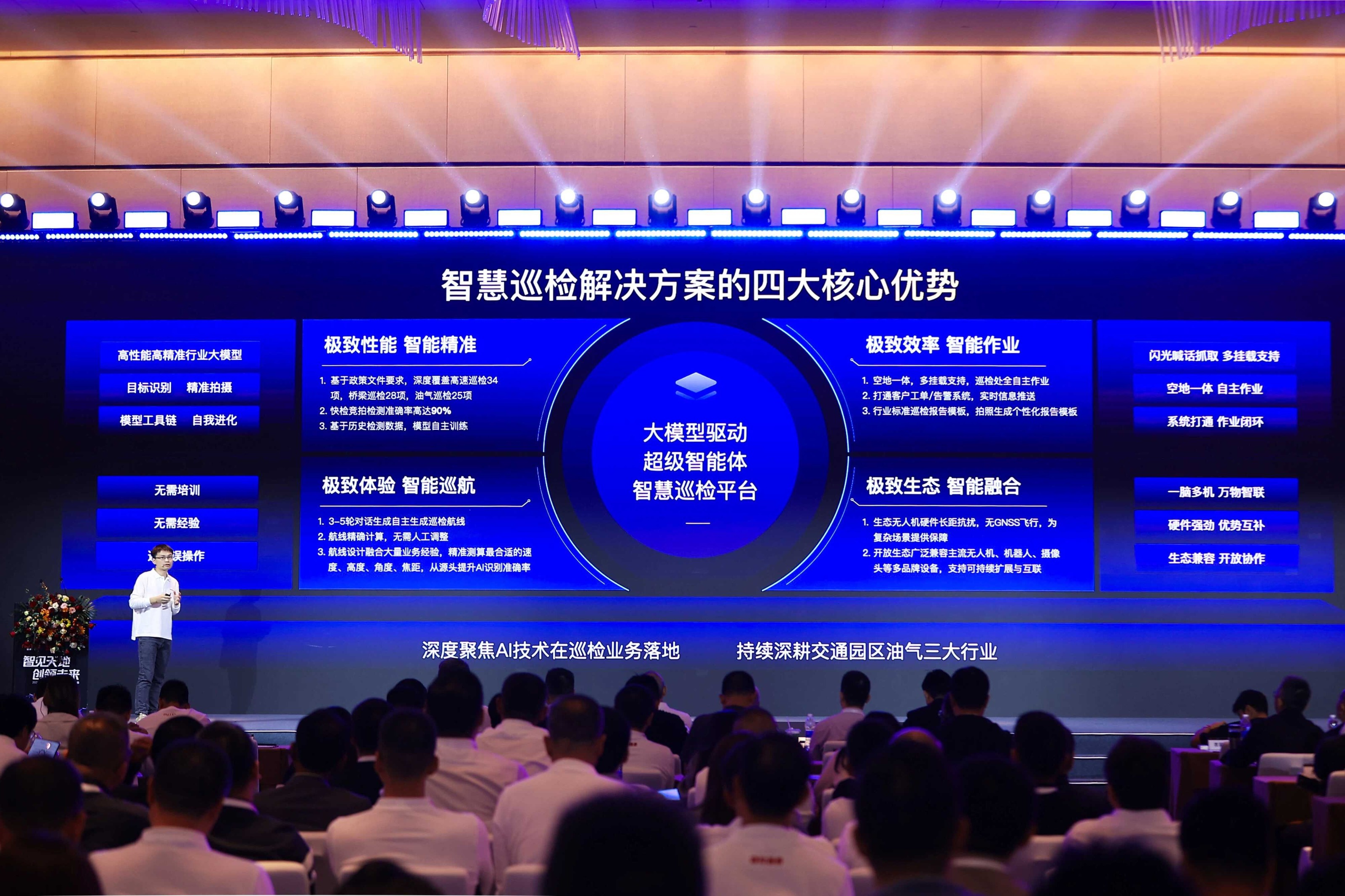 首届空地一体集群智慧AI生态联盟大会来源:主办方供图