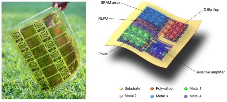 全球首款!柔性存算芯片来了 超百亿次运算零错误