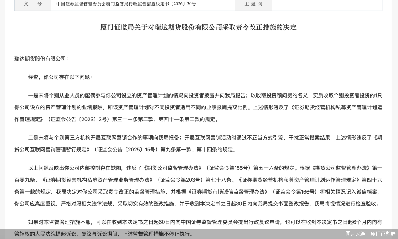 图片来源：厦门证监局