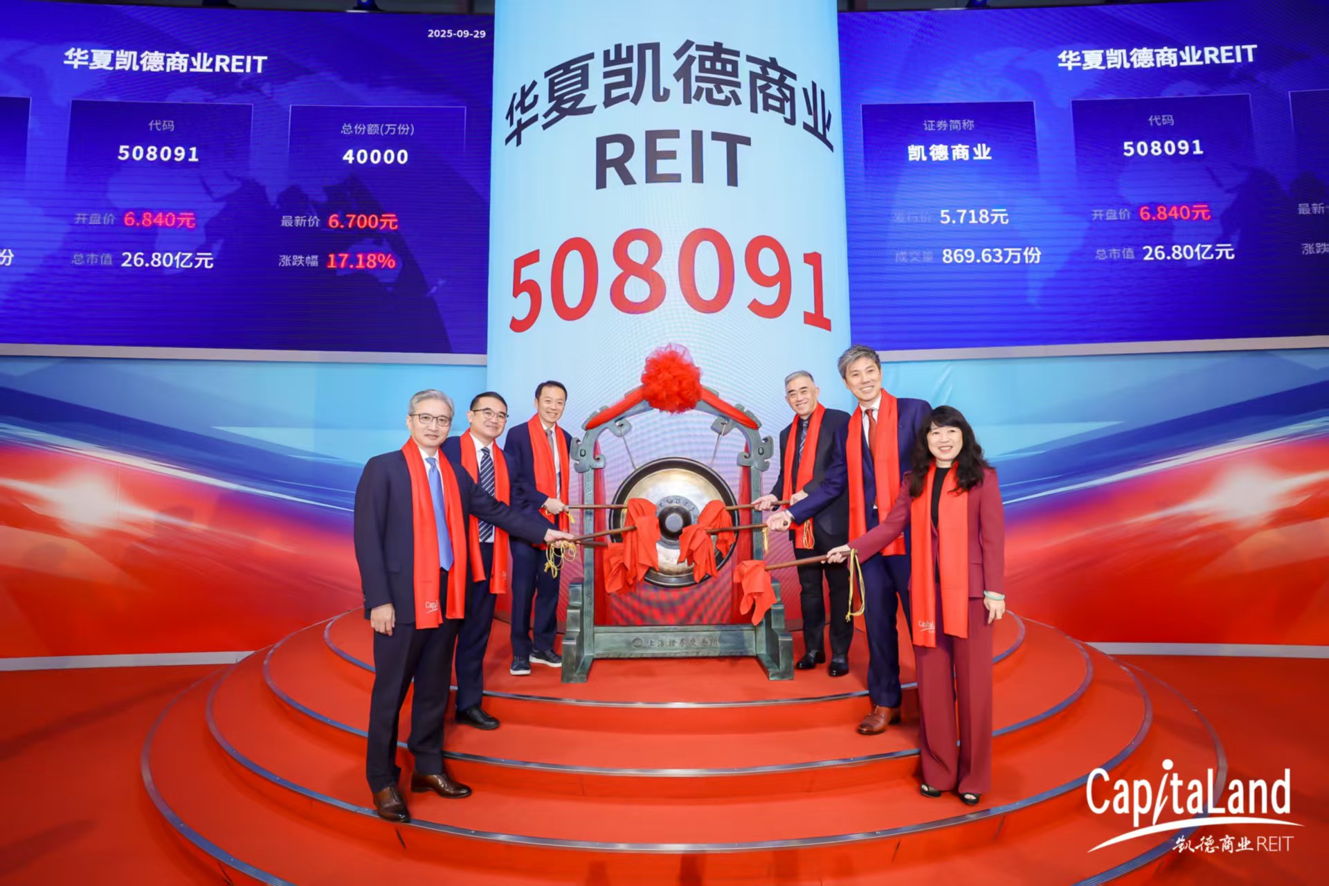 首单外资消费REITs华夏凯德商业REIT成功上市