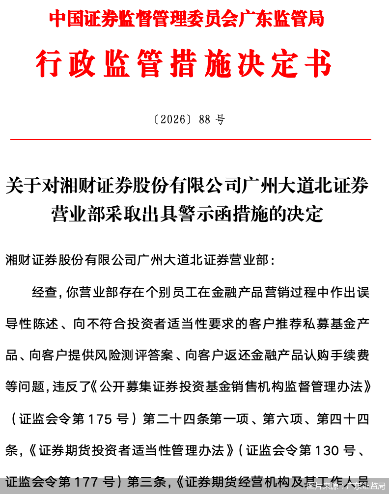 图片来源：广东证监局