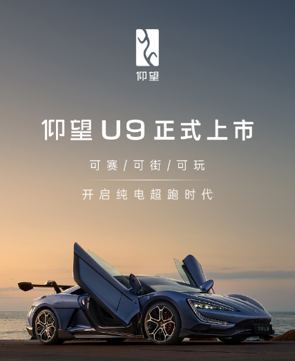 168万元比亚迪仰望u9正式上市