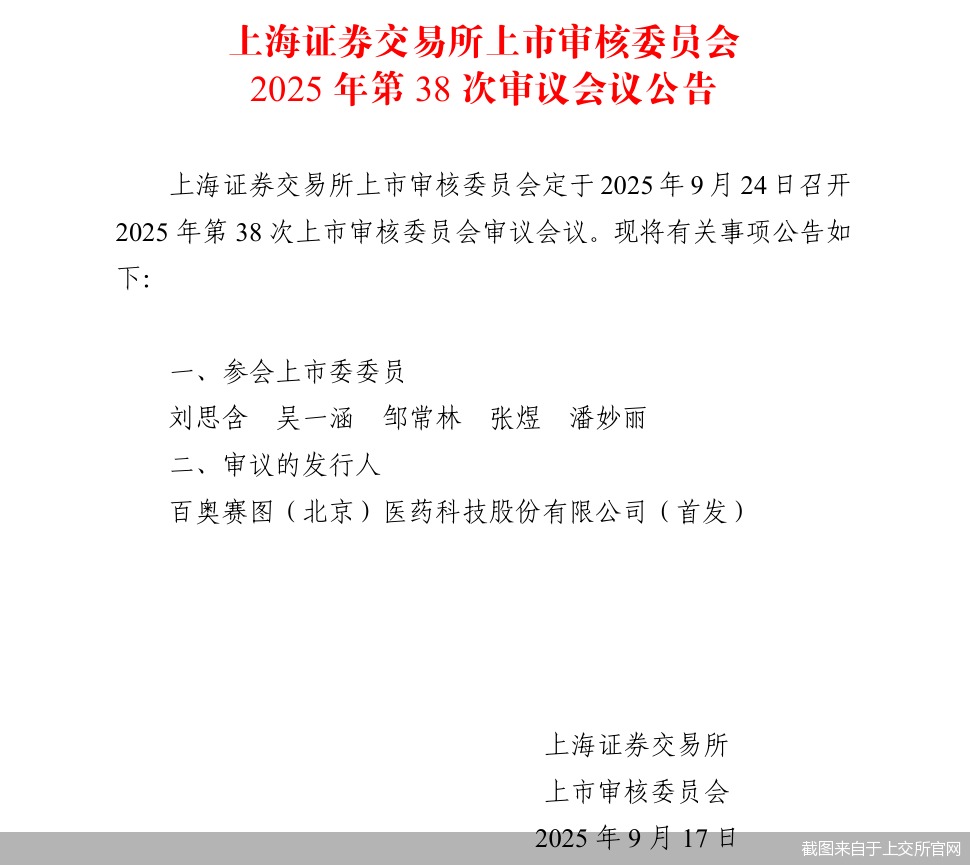 截图来自于上交所官网