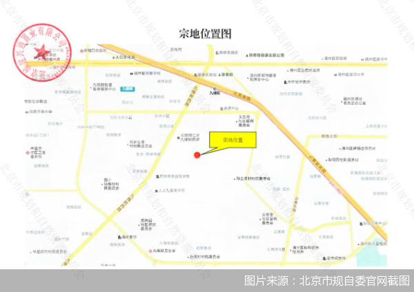 图片来源：北京市规自委官网截图
