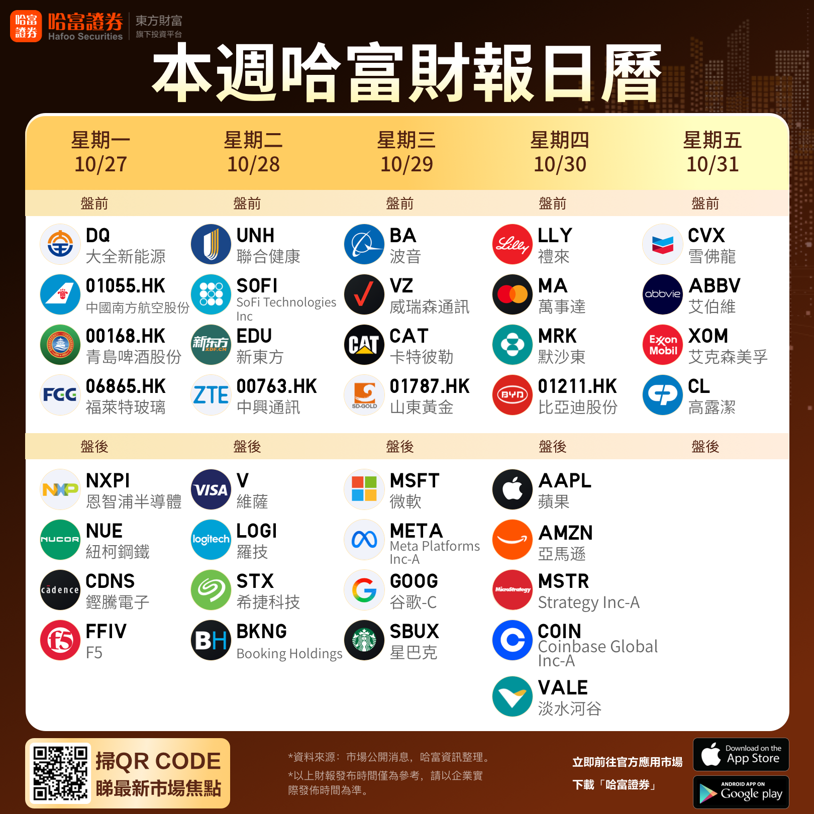 一周前瞻| 中美领导人将出席APEC会议；美联储将公布利率决议；微软、苹果等科技巨头业绩齐亮相；英伟达举行GTC大会