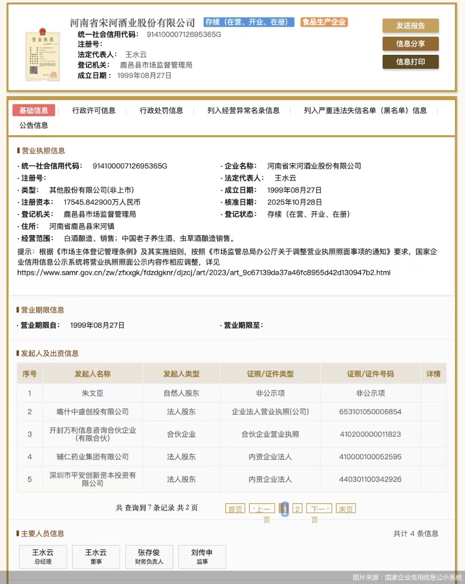 图片来源：国家企业信用信息公示系统