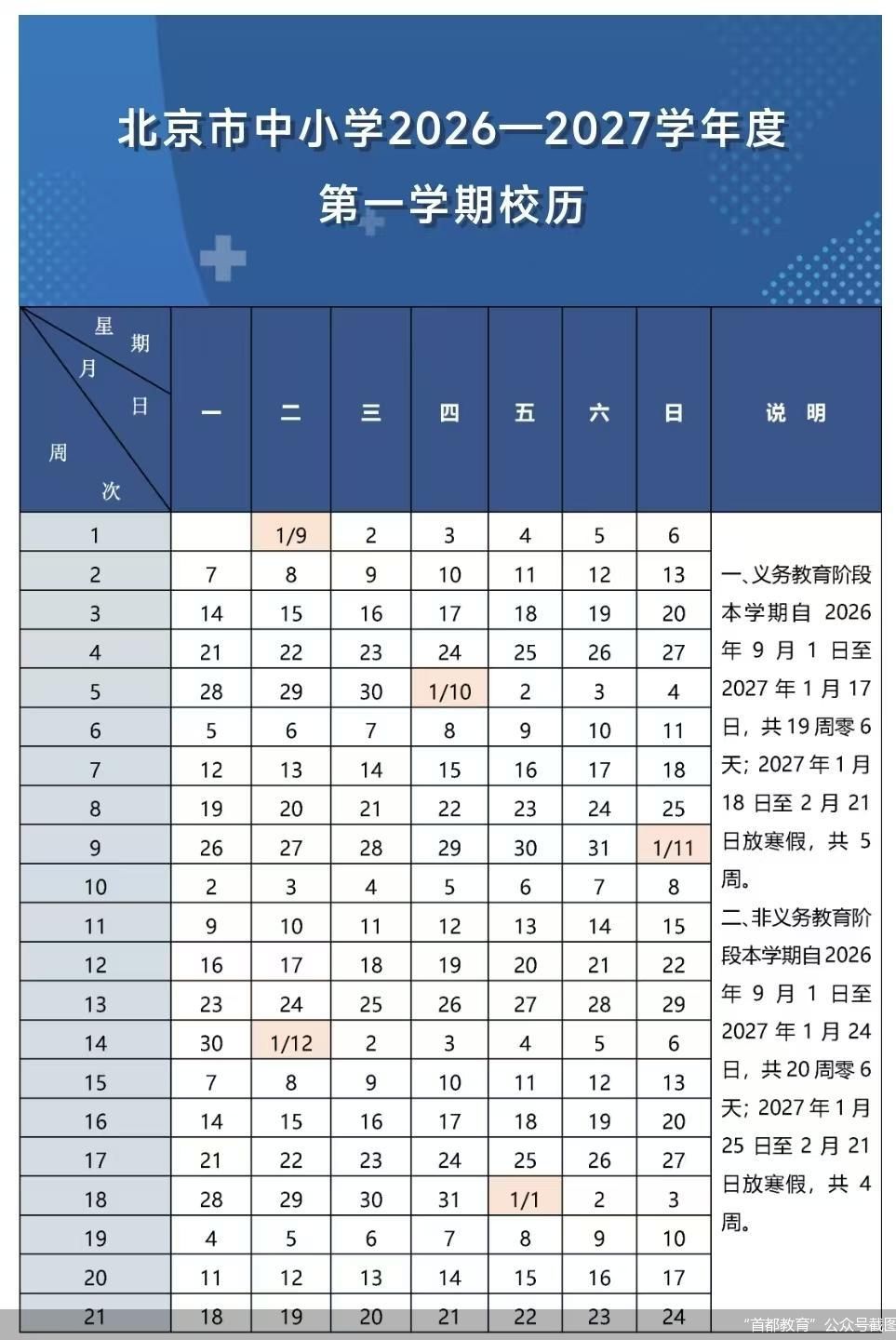 首都教育公众号截图