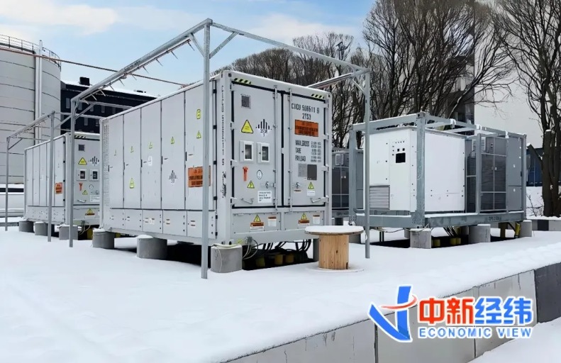 海外市场青睐中国“大型充电宝” 一个集装箱满足40个家庭用电