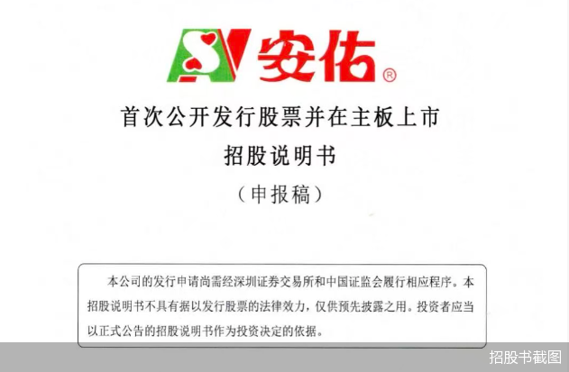 招股书截图