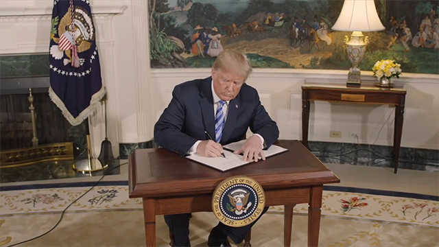 特朗普(第一财经贵寓图)