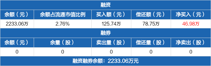 大宏立:连续3日融资净买入累计350.12万元(04-22)